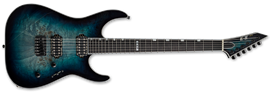 ESP E-II M-II HT Mercury Blue Burst 6-String Electric Guitar 2023